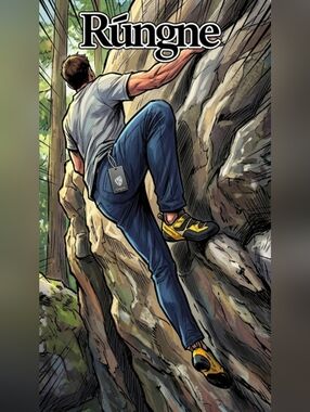 Rúngne Anchor Men's Rock Performance Climbing Pants Navy Size S NWT